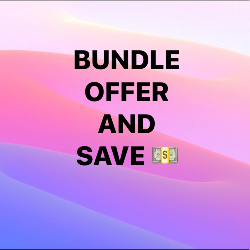 Bundle, Offer and Save 💵